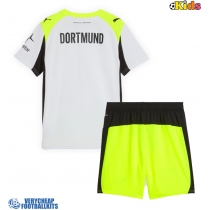 Borussia Dortmund Replica Away Minikit 2025-26 Short Sleeve (+ pants)